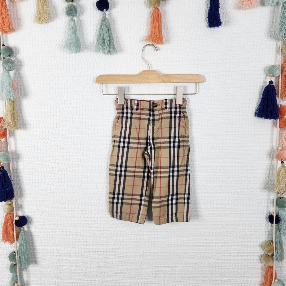 Burberry Plaid Pants